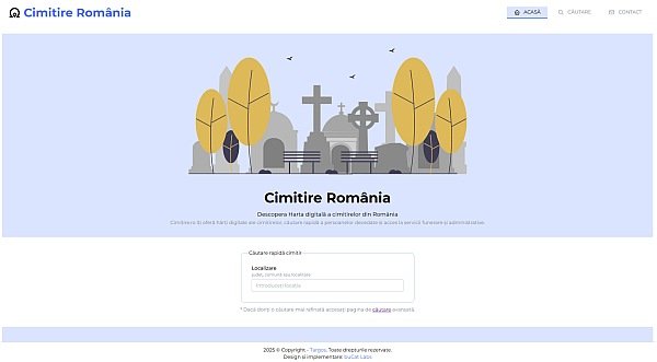 cimitire.ro - website